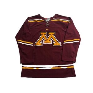 Vintage Minnesota Golden Gophers Hockey Jersey NCAA Nike Men's XL- Y2K